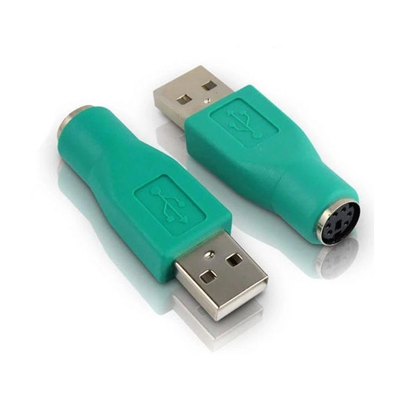 USB Male To PS2 Female Adapter Converter for Computer PC Keyboard Mouse  PS/2 - image 2 of 2