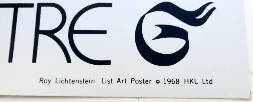 Roy LICHTENSTEIN Merton Of The Movies Foil Silkscreen Poster - Image 2 of 2