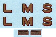 Hornby O Gauge Open Wagon | L M S | Waterslide Transfer/Decal