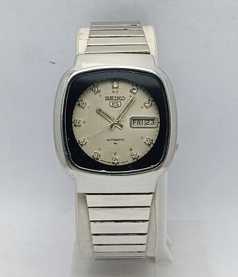 Seiko 5 Automatic 7009-5140 Day/Date Vintage Men's Watch RZQ196KS5