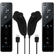Motion Plus Wii Remote Controller and Nunchuck for Wii/Wii U Console Video Games