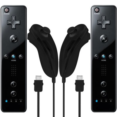 Motion Plus Wii Remote Controller and Nunchuck for Wii/Wii U Console Video Games