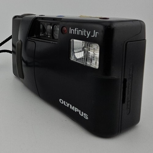 Olympus Infinity Jr 35mm Point & Shoot Vintage Film Camera Black