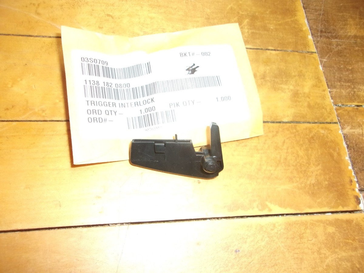 Stihl Trigger Interlock Release OEM 1138-182-0800 #GM-J5C6 | eBay
