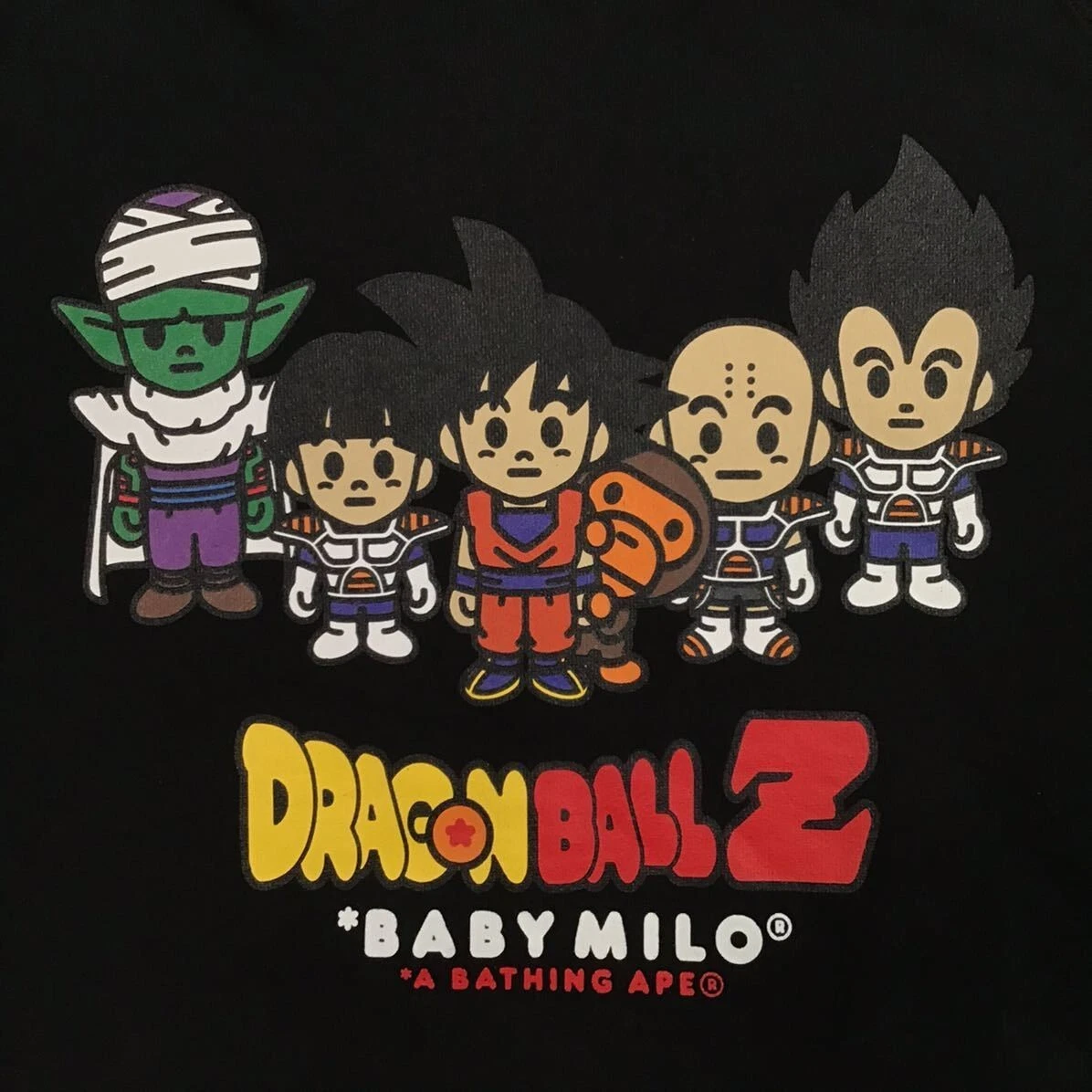 【新品未使用品】APE ドラゴンボールZ Black Mサイズ