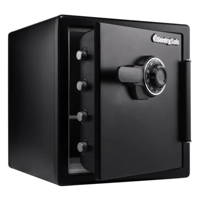 SentrySafe Combination Residential Floor Safe Fireproof Waterproof Cash Security