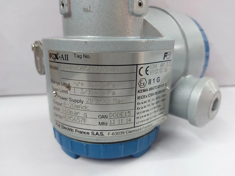 Fuji Electric FKCR35V5AKAYYAA Differenziale Pressione Trasmettitore - Immagine 2 di 4