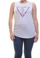 Guess Sleeveless Top Triangle Wire Tee Size Xs on sale Guess Sleeveless Top Triangle Wire Tee Size Xs on sale