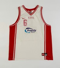 UNION BASKETBALL CLUB WIEN UBSC AUSTRIA SHIRT JERSEY GAME WORN #6 NIKE SIE XL