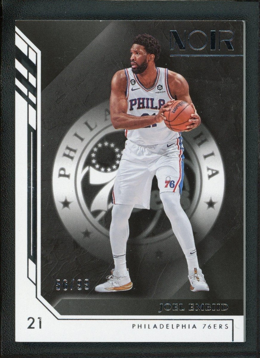 Panini Noir エンビード Embiid 直筆サインカード Auto Joel