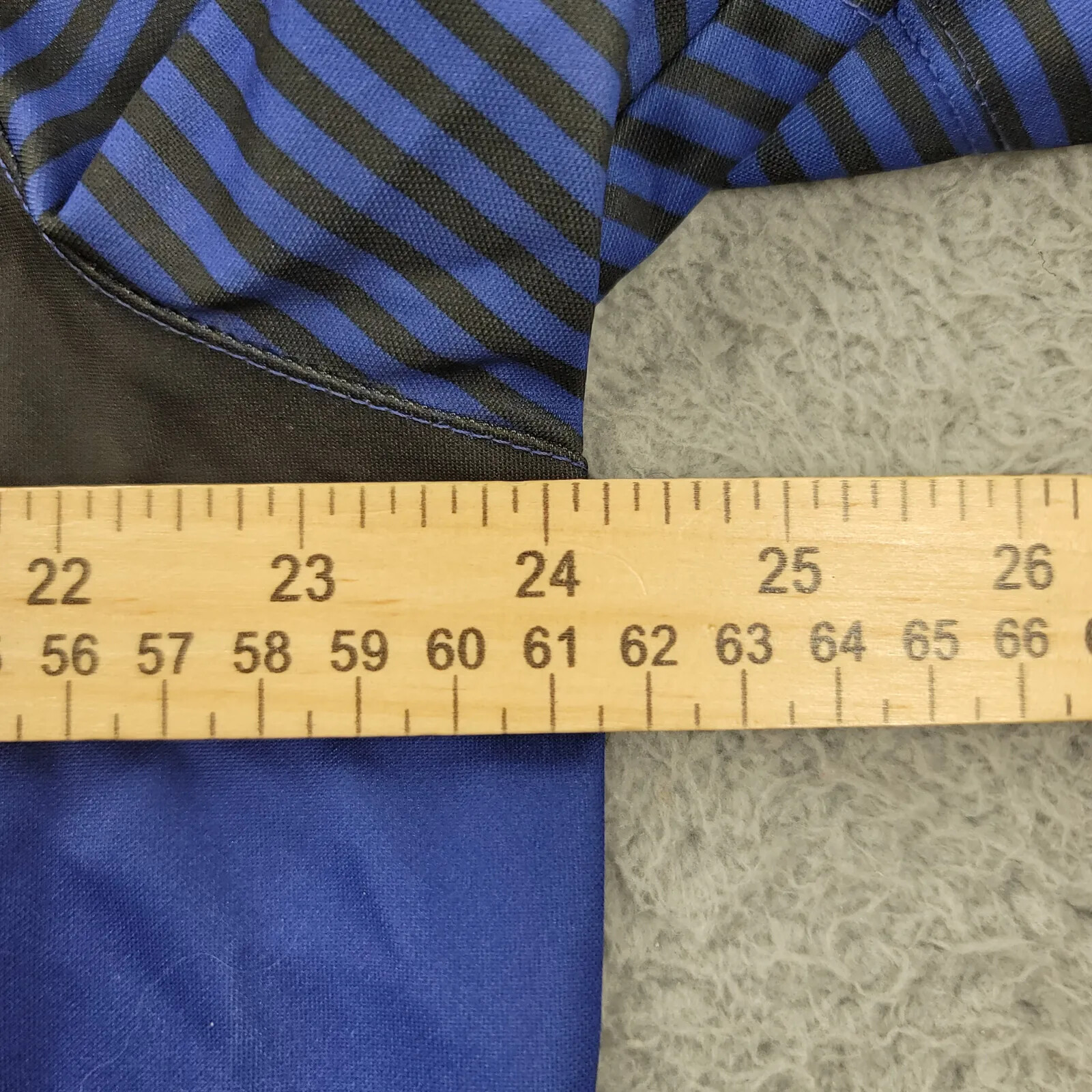 Nike golf Shirt Mens XL Blue Striped Polo Outdoors Casual Swoosh Stardard Fit thumbnail 10