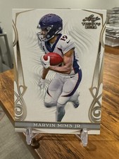 2023 Leaf Trinity Football Mega Box Marvin Mims Jr RC Card 🔥📈