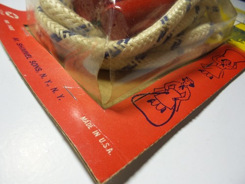 Vintage Pro Style 84" Jump Rope Baked Enamel Hardwood Handles Shimmel Sons #140G - Picture 6 of 9