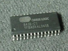 CIRRUS CS8416-CS SOP-28 192 kHZ DIGITAL AUDIO INTERFACE