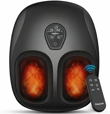 2026 Upgraded Shiatsu Foot Massager with Heat and Compression, FSA Eligible HSA