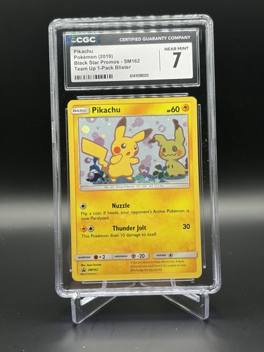Pikachu graded CGC 7 for sale on eBay