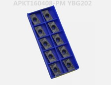 APKT160408-PM Y202 Carbide Inserts 1 Box  CNC Milling for Steel/Alloy High Effi