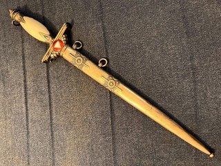 AirForce Luftwaffe Officer's Austrian Dagger 1937 Sword Pilot's Knife