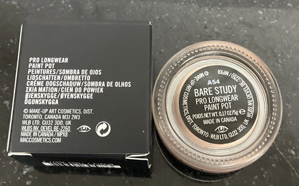 MAC Pro Longwear Paint Pot Bare Study. New - Image 4 of 4
