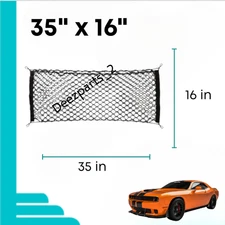 35" x 16" Double Layer Trunk Cargo Net for DODGE CHALLENGER 2008-2023 Envelope