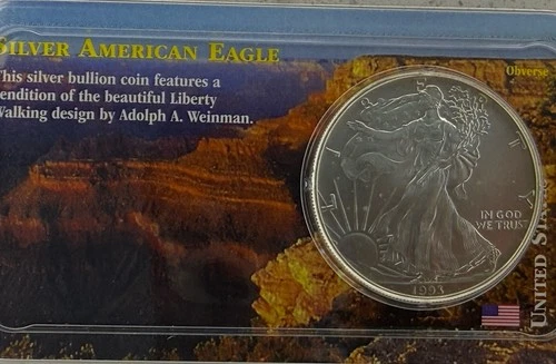1993 American Eagle Silver 1 oz Brilliant Uncirculated