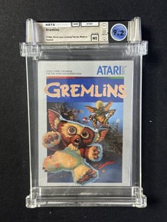 1986 Atari 5200 Gremlins Video Game WATA 9.2