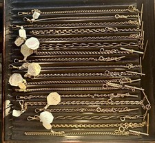 CHOICE OF OF ONE Vintage Gold Filled Vest Chain  T-Bar 1896 S.B. Champlin Co.