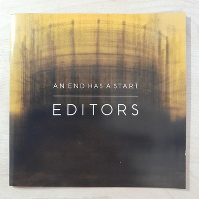 EDITORS - AN END HAS A START - 2007 POST PUNK CD - RACING RATS/HOSPITAL DOORS+++