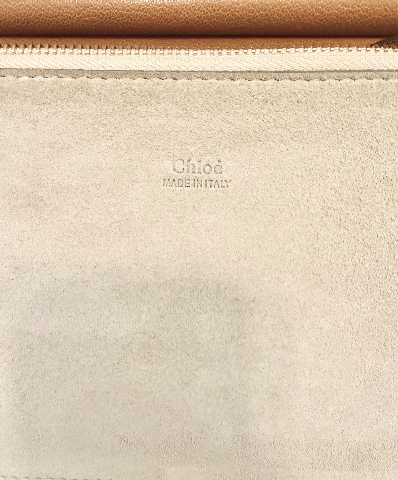 Chloe Multicolor Patchwork Suede & Caramel Leathe… - image 10