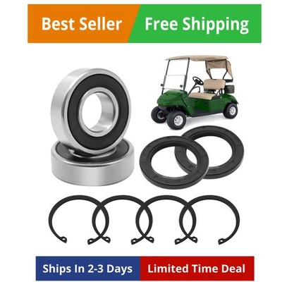 ear Axle Bearing & Seal Kit Replacement for EZGO Golf Cart TXT RXV Marathon M...