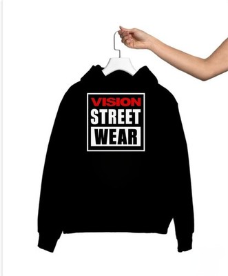 Vision Street Wear Classic Graphic Print Unisex Sweatshirt Hoodie S M L XL 234XL