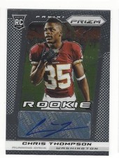 2013 Prizm CHRIS THOMPSON ROOKIE AUTO Autograph card #303!  CT3 FSU Washington