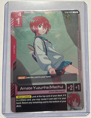Amate Yuzuriha (Machu) Alternate Art Foil - ST06-009 C - Gundam TCG Card Game