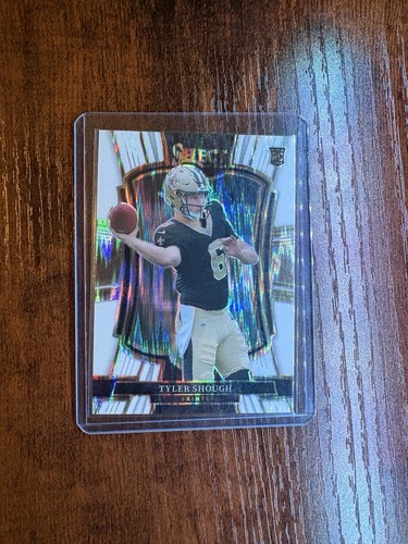 2025 Panini Select - Premier Level Tyler Shough #141 White Shock Prizm /799 (RC)