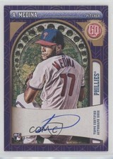 2021 Topps Gypsy Queen Indigo 29/150 Adonis Medina #GQA-AME Auto 06rp