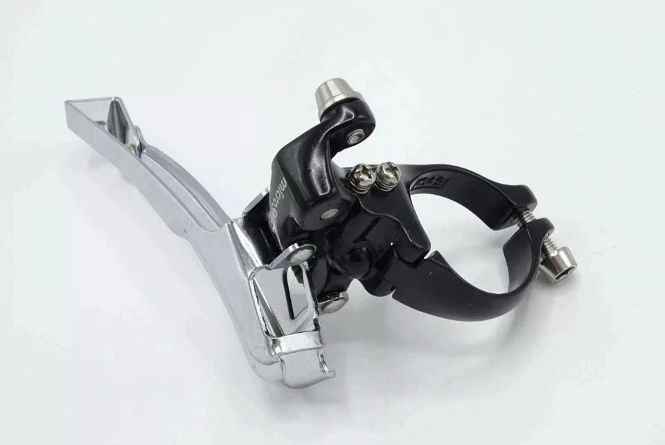 microSHIFT R10 Front Derailleur 10 Speed - 34.9 Clamp On - Road Bike Black MS-10 - Image 3 of 4