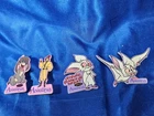 3" MOVIE THEATER FILM PROMO PIN BACK LOT OF4 ANASTASIA BARTOK POOKA PINBACK