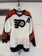 Rare Vintage CCM NHL Philadelphia Flyers Mark Recchi 8 Jersey Mens Large Sewn