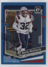 2023 Panini Donruss Optic Aqua Prizm 173/299 Devin McCourty #129 1in5