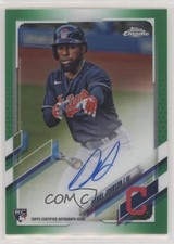 2021 Topps Chrome Rookie Green Refractor 62/99 Daniel Johnson #RA-DJO Auto 0km2