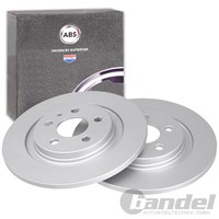 2X ABS Bremsscheiben 272Mm Voll Hinten Passend FüR CitroËN C8 Fiat Ulysse Lancia