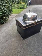 Antique Silver Plated  Food Cover Fome Cloche