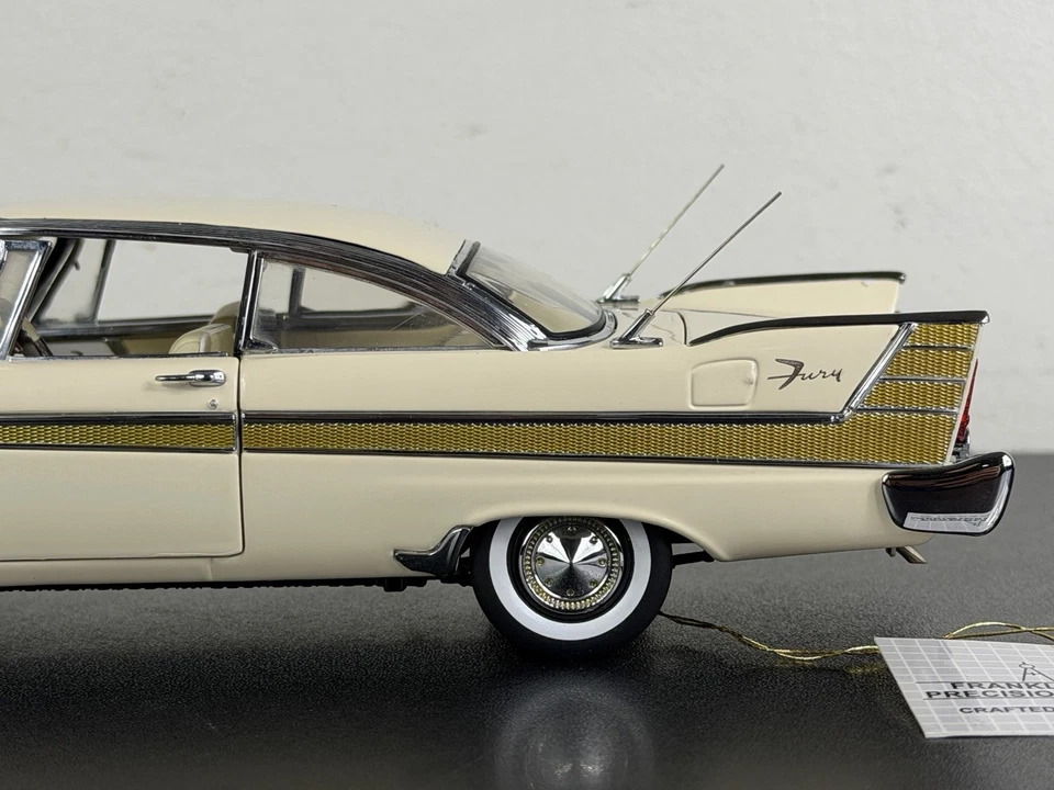 1/24 FRANKLIN MINT 1957 Plymouth Fury - New, Never Displayed - Image 4 of 4
