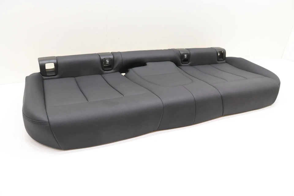 BMW X4 G02 2019-2021 asiento trasero cubierta de cojín inferior fabricante original negro_K8SW Foto 3 de 4