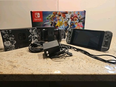 Nintendo Switch Super Smash Bros Ultimate Edition Console Bundle CIB READ DESC!!