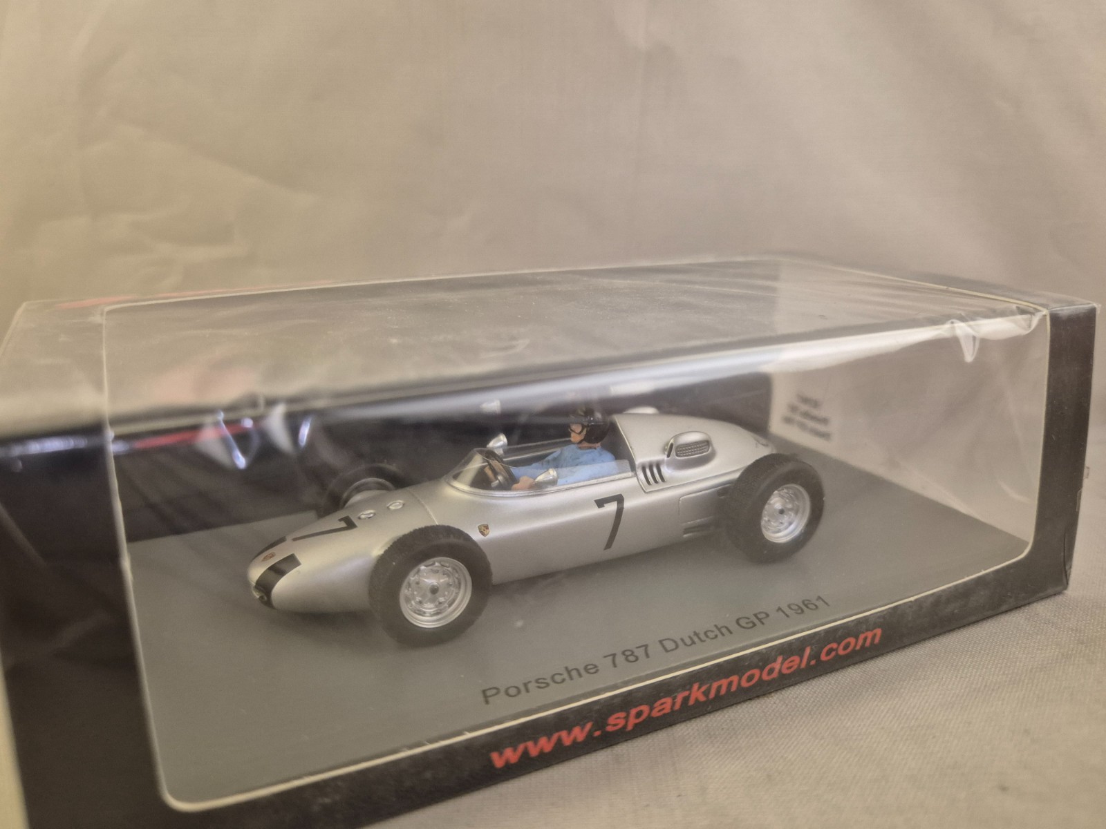 Cadeau collectionneur Spark S1947 Porsche 787 Formule 1 1961 1/43