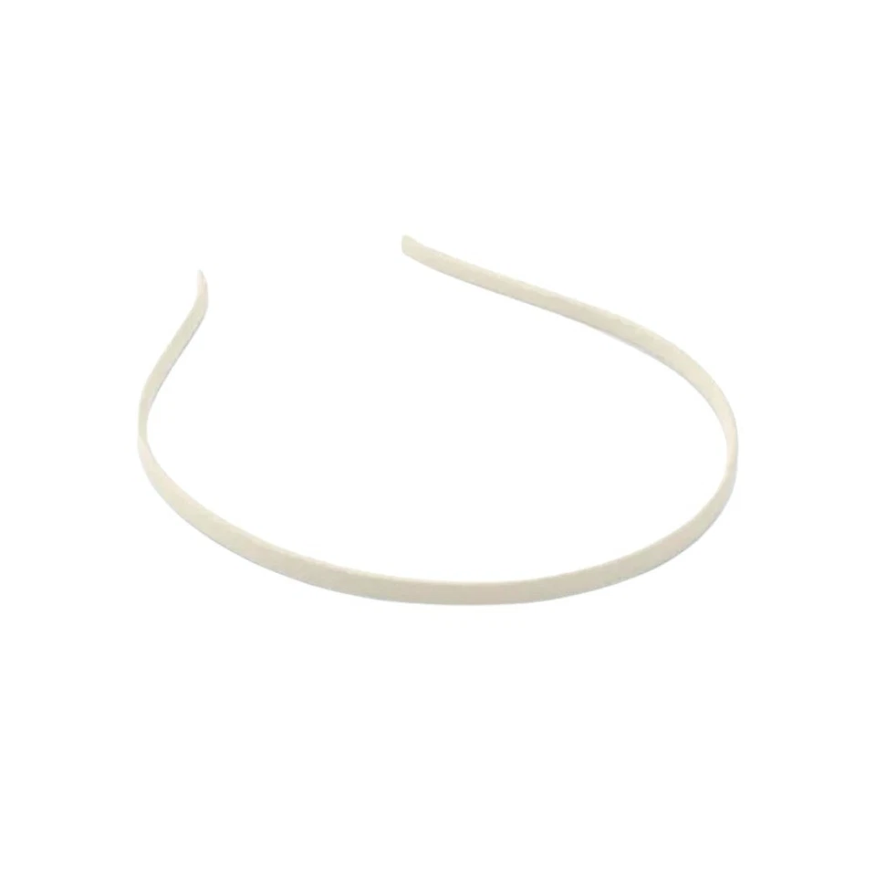 5mm Thin Narrow Satin Feel Metal Alice Hair Band Headband Colour Choices - Image 4 of 4