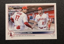 2022 Topps Update Series - Veteran Combos Mike Trout, Shohei Ohtani #US115