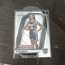 Panini 2024-25 Prizm Monopoly Devin Carter Sacramento Kings #18 Rookie NBA Card. rookie card picture