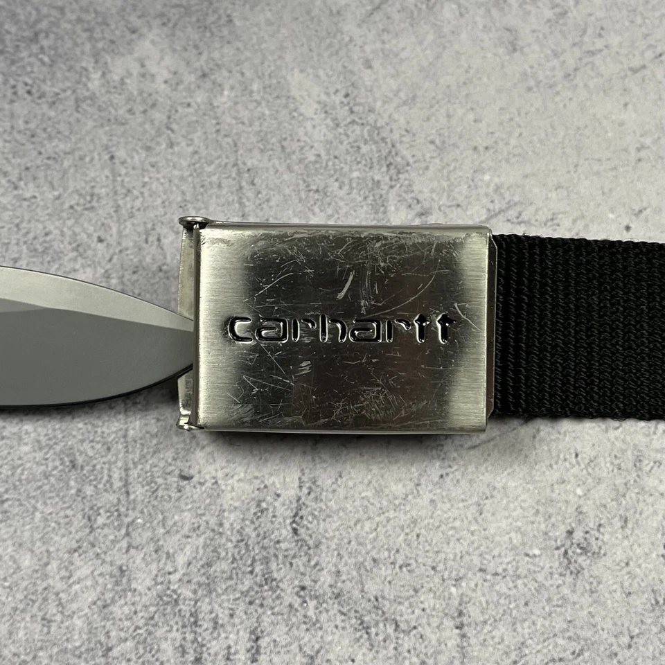 Cinturón de algodón negro Carhartt - Imagen 4 de 4